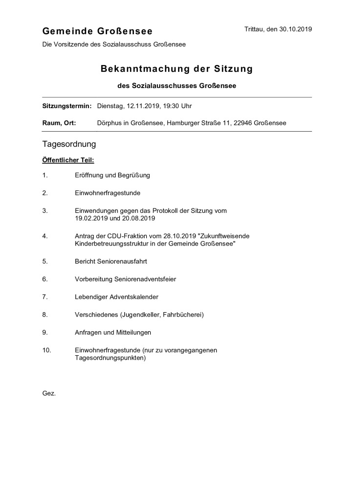 thumbnail of 2019-11-12 SA Großensee Bekanntmachung