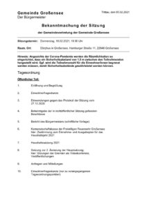 thumbnail of 2021-02-18 GV Großensee Bekanntmachung