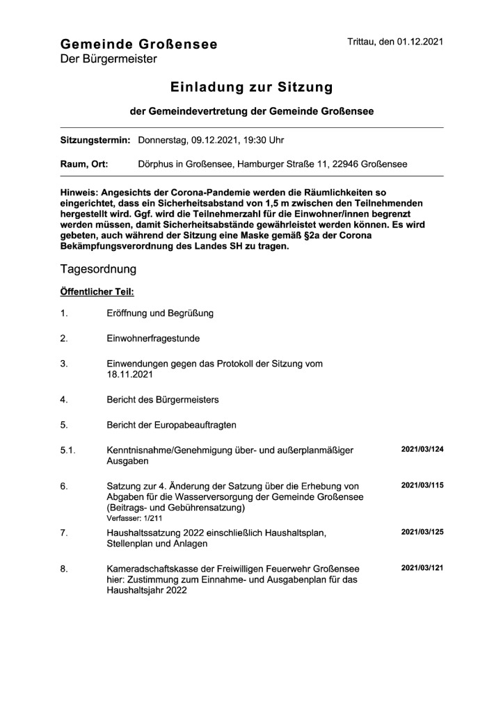 thumbnail of 2021-12-09 Einladung Gemeindevertretersitzung