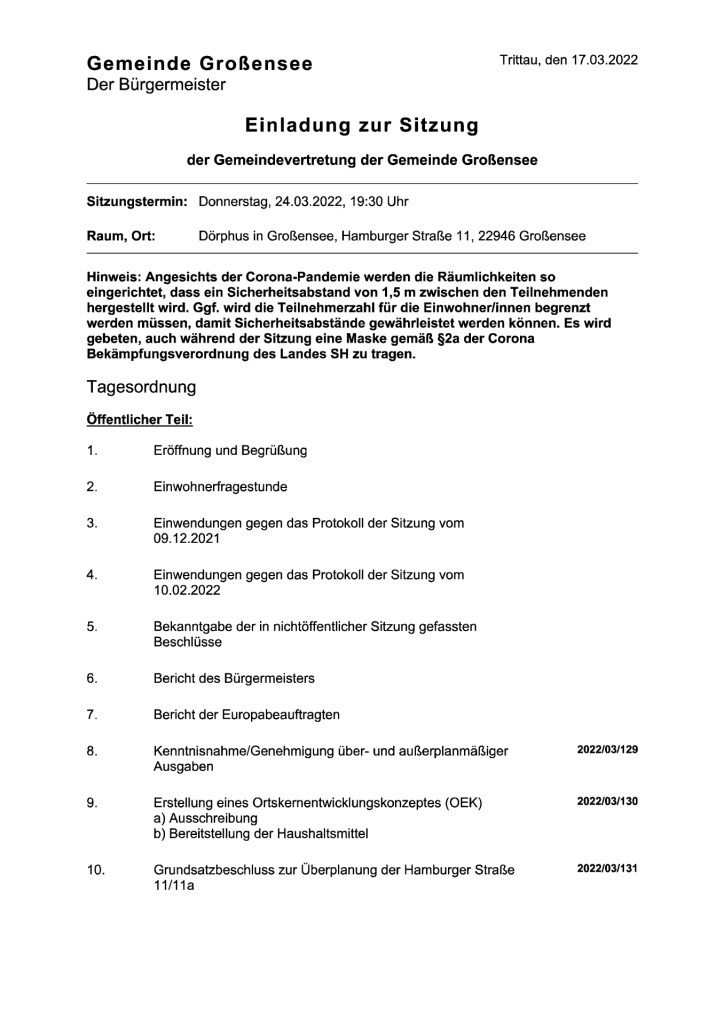 thumbnail of 2022-03-24 Einladung Sitzung Gemeindevertretung