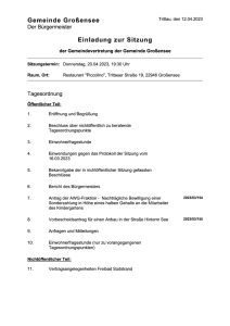 thumbnail of 2023-04-20 Einladung zur Sitzung der Gemeindevertretung